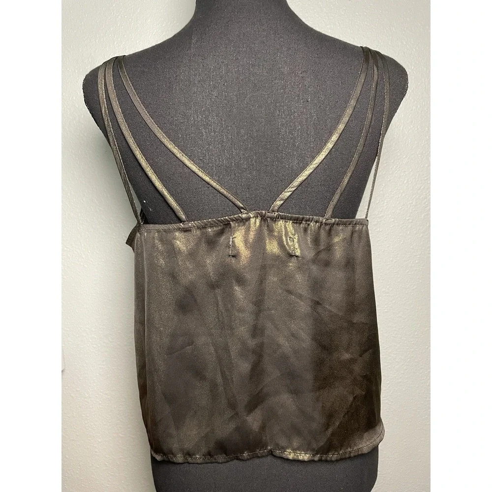 Abercrombie And Fitch‎ Iridescent Camisole Y2K Women's Size Medium - Picture 3 of 8